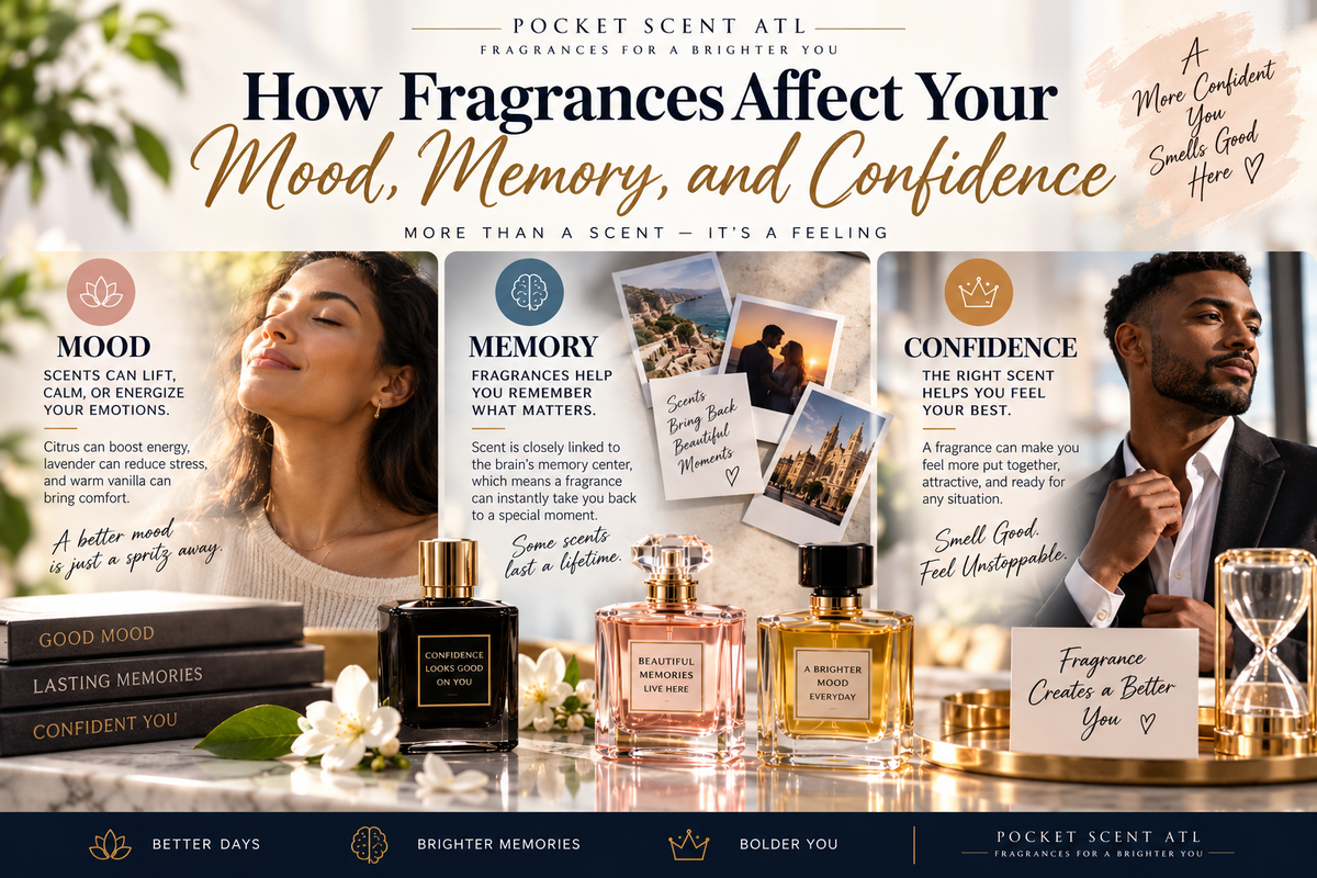 How Fragrances Affect Your Mood, Memory, and Confidence