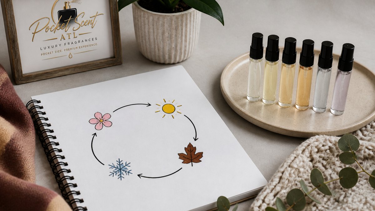 Seasonal Fragrance Rotation with Sample Sizes: 2026 Guide