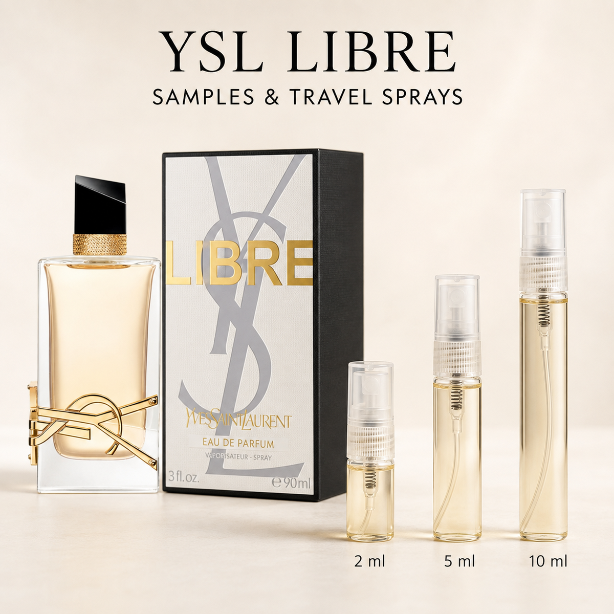 YSL Libre Eau de Parfum – Samples & Travel Sprays