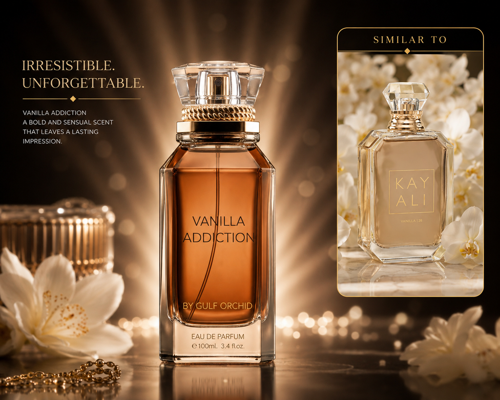 Gulf Orchid Vanilla Addiction | Luxury Gourmand Vanilla Perfume