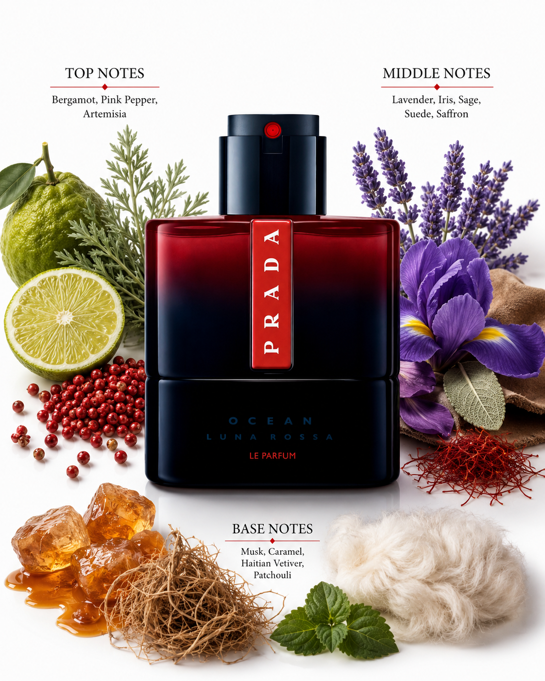 Prada Luna Rossa Ocean Le Parfum | Luxury Men's Fragrance