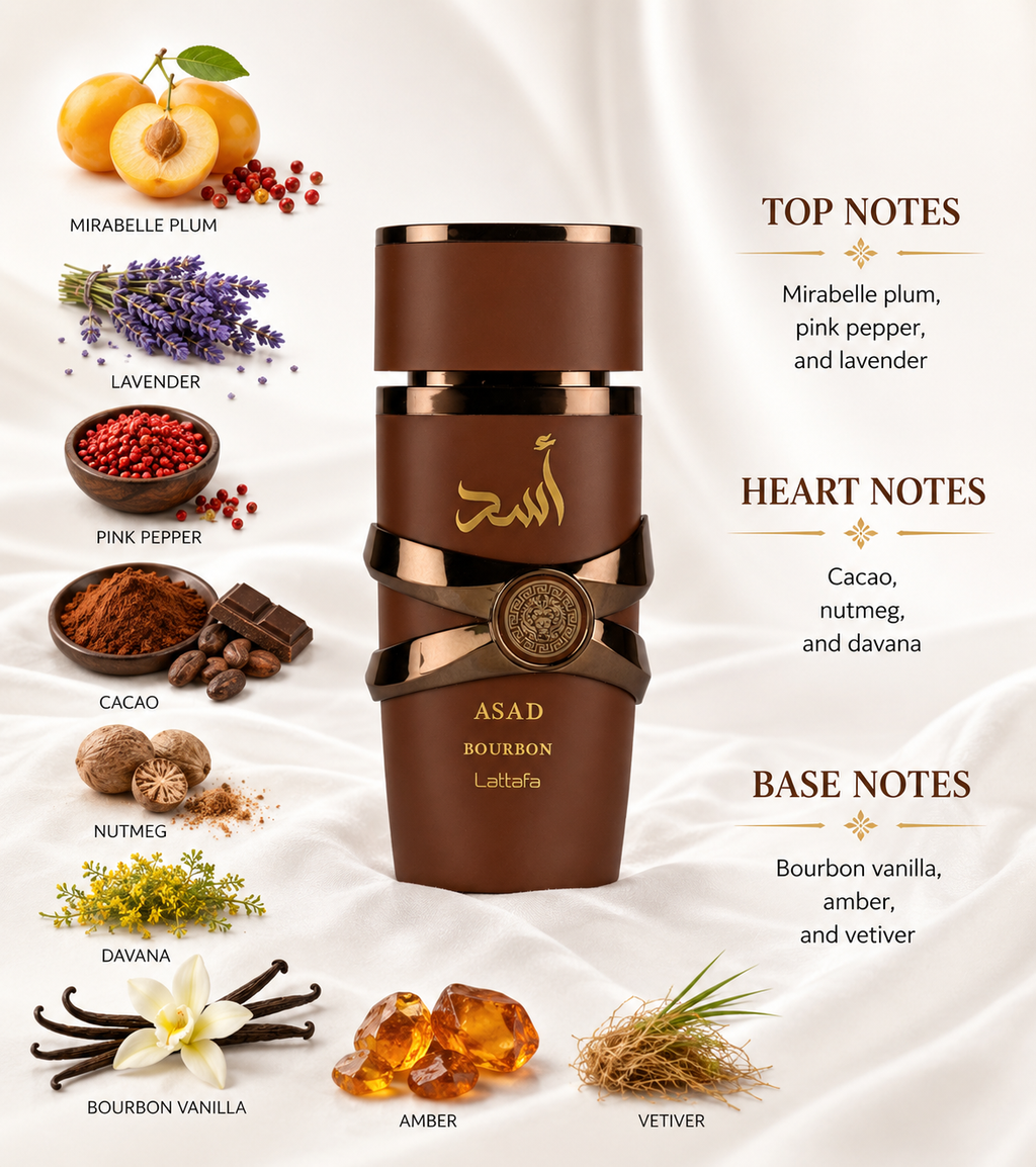 Lattafa Asad Bourbon