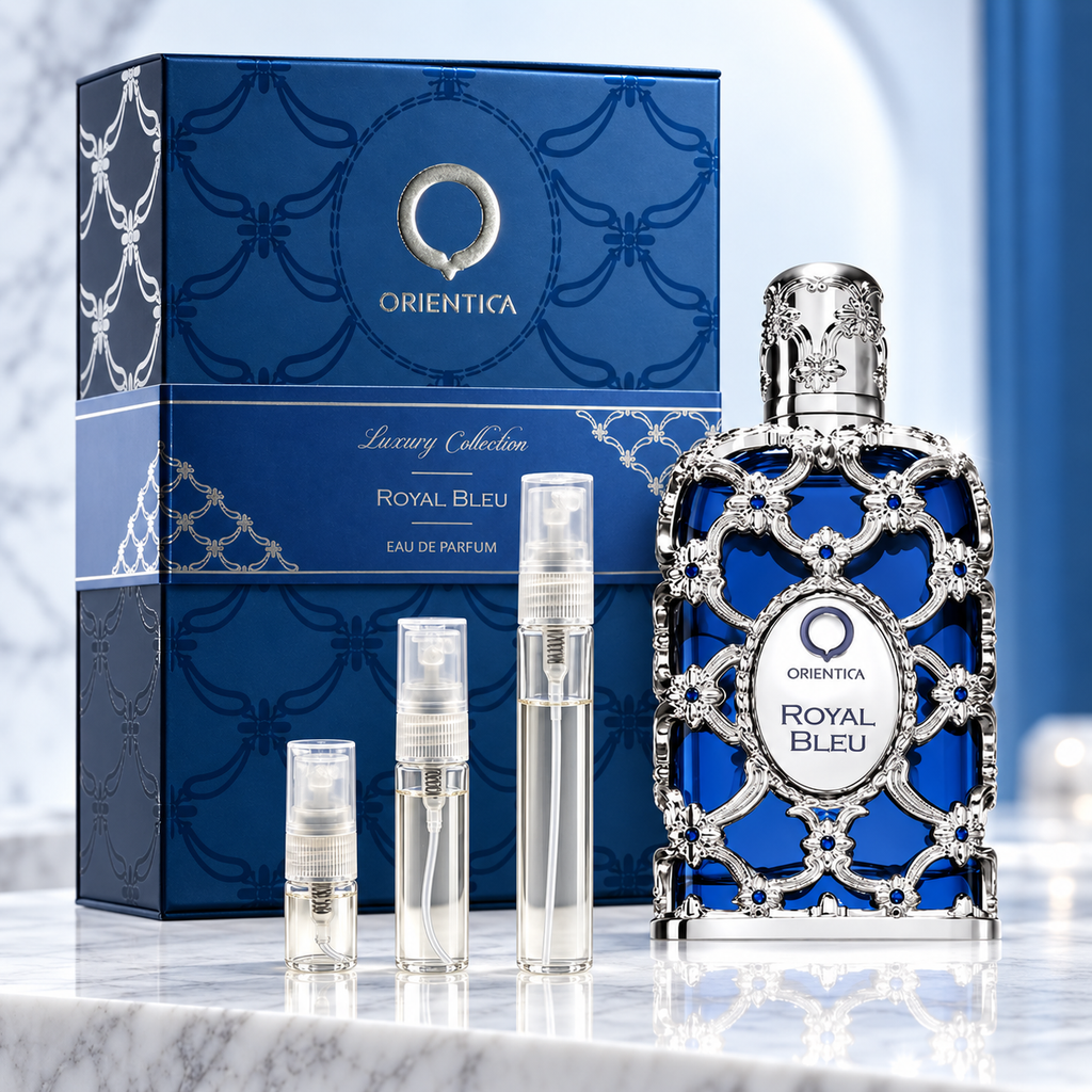 Orientica Royal Bleu – Samples & Travel Sprays