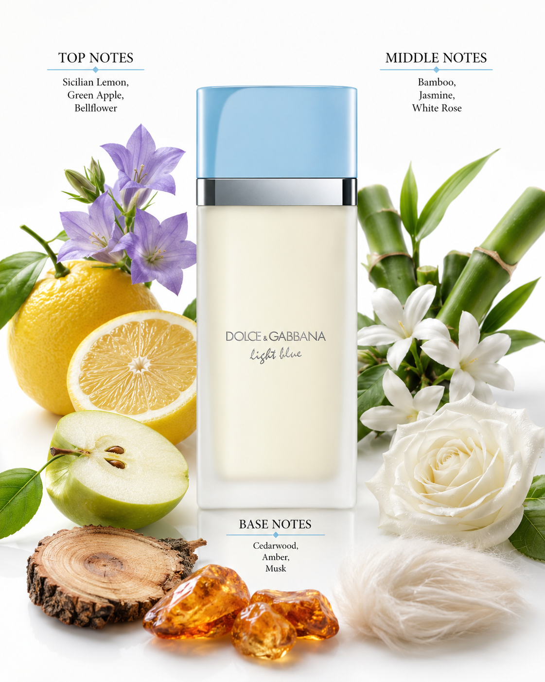 Dolce & Gabbana Light Blue for Women | Luxury Women's Summer Fragrance