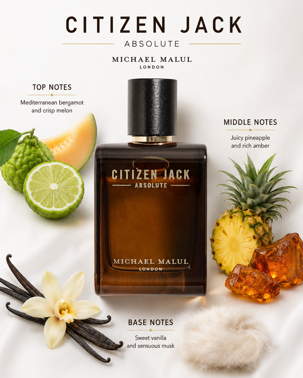 Michael Malul Citizen Jack Absolute 3.4oz EDP