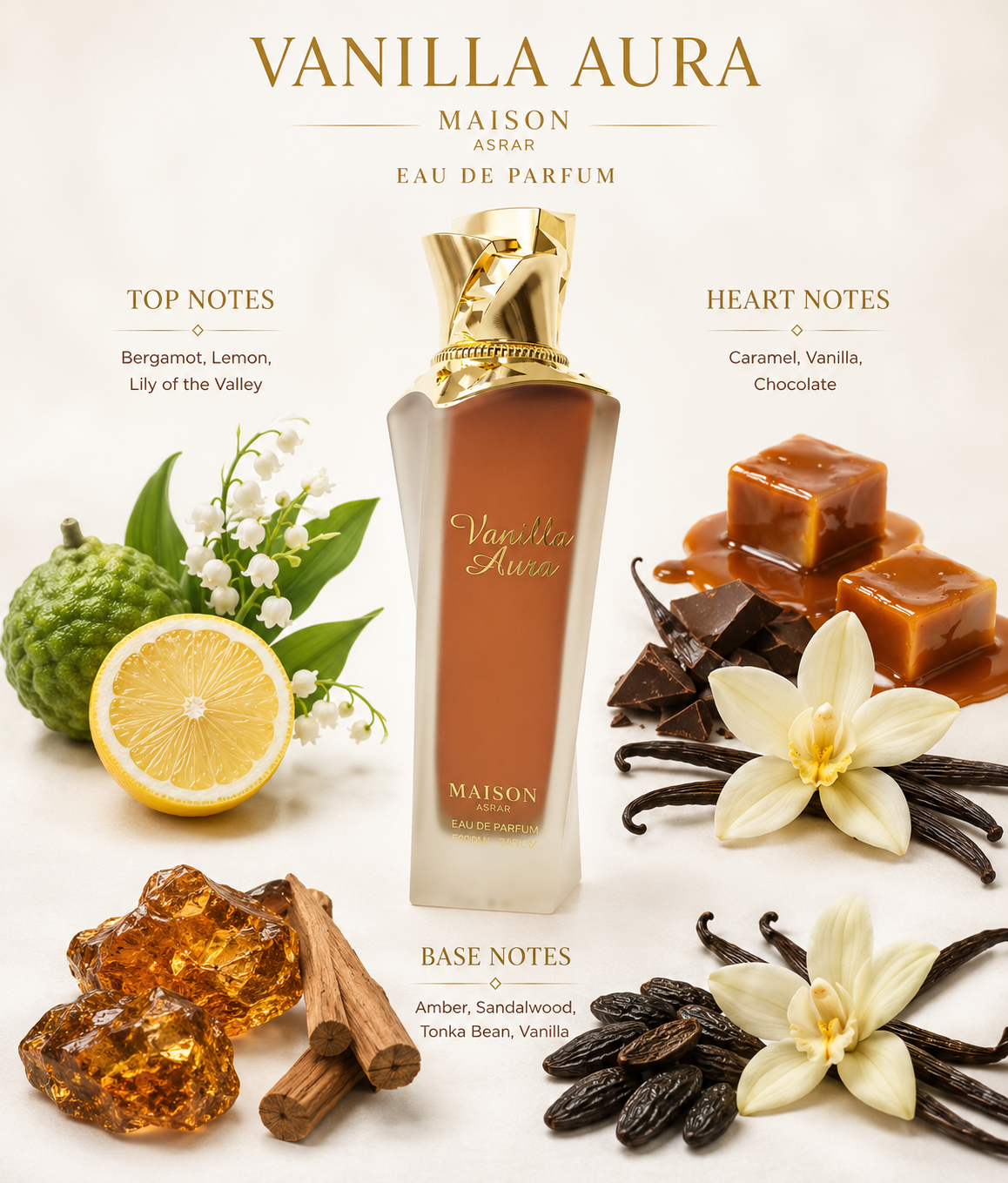 Vanilla Aura by Maison Asrar 3.4oz