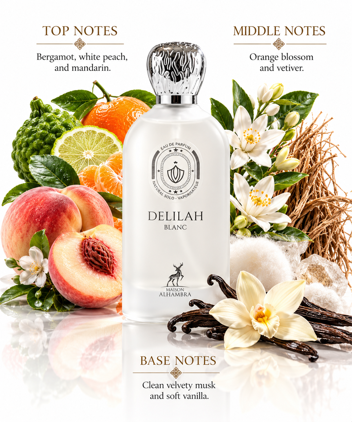 Maison Alhambra Delilah Blanc Eau de Parfum for Women
