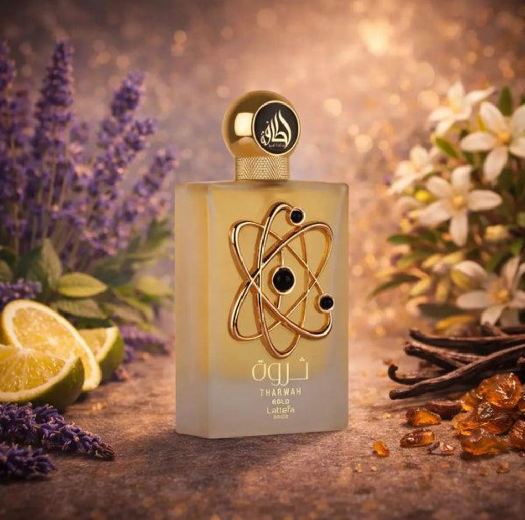 Lattafa Tharwah Gold | Luxury Women's Fragrance