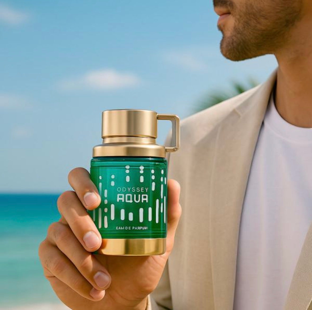 Armaf Odyssey Aqua | Fresh Aquatic Men's Fragrance | Long-Lasting Summer Cologne