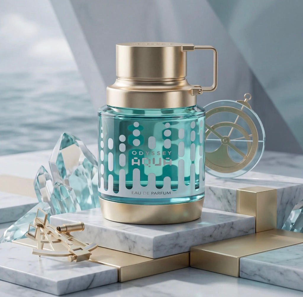Armaf Odyssey Aqua | Fresh Aquatic Men's Fragrance | Long-Lasting Summer Cologne
