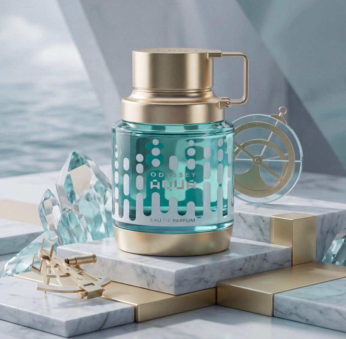 Armaf Odyssey Aqua | Fresh Aquatic Men's Fragrance | Long-Lasting Summer Cologne