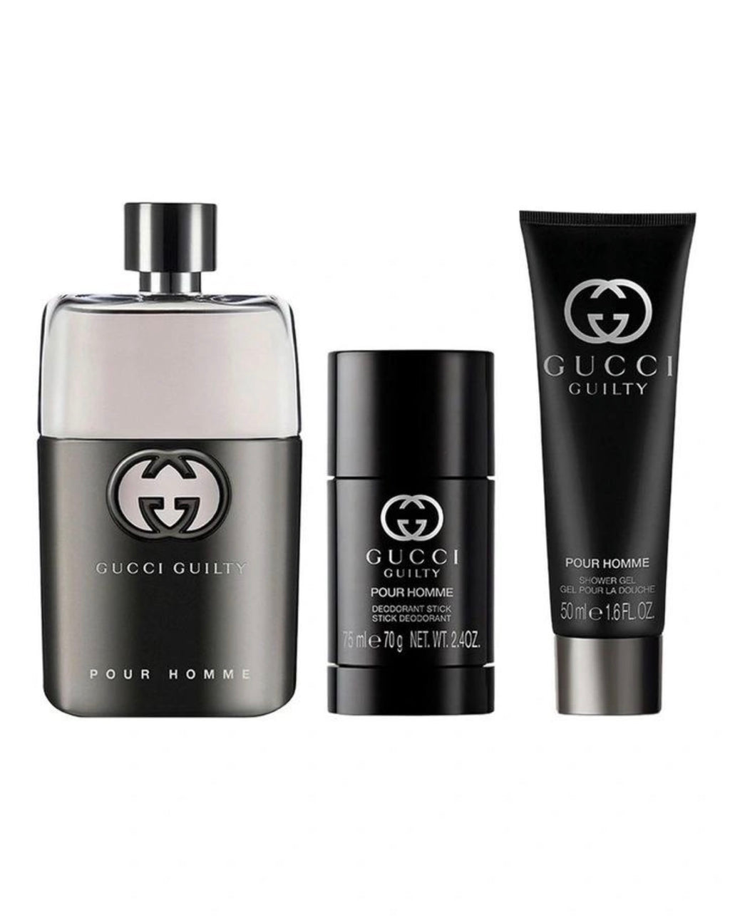 Gucci Guilty Pour Homme EDT 3-Piece Gift Set | Luxury Men's Fragrance Gift