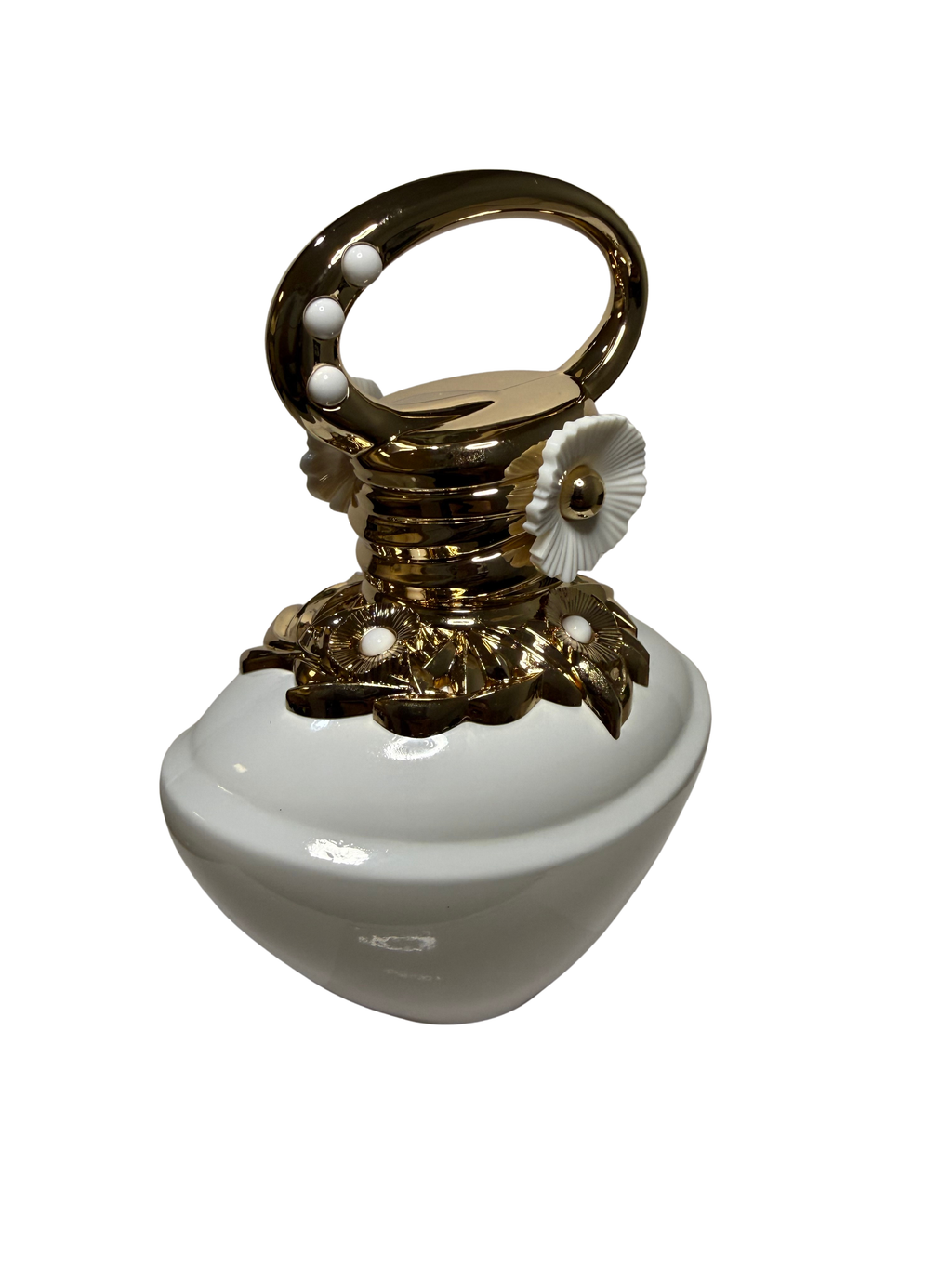 Decorative oil lamp with a white base and gold accents on a white background Women's Perfume Date Night Perfume Travel Size Fragrance Long Lasting Cologne Decant Perfaum