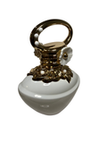 Decorative oil lamp with a white base and gold accents on a white background Women's Perfume Date Night Perfume Travel Size Fragrance Long Lasting Cologne Decant Perfaum