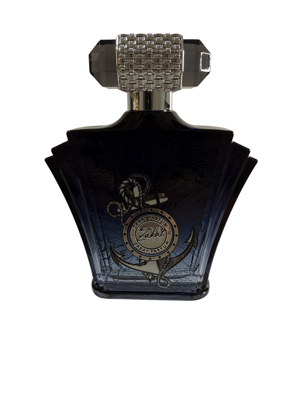 Perfume bottle with decorative cap on a white background. Men's Cologne Best Cologne for Men Men's Fragrance Date Night Cologne Everyday Fragrance